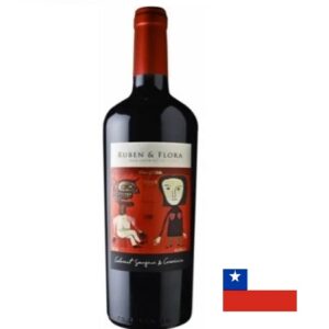 Vinho Chileno Ruben & Flora Cabernet Sauvignon Carmenere 750ml