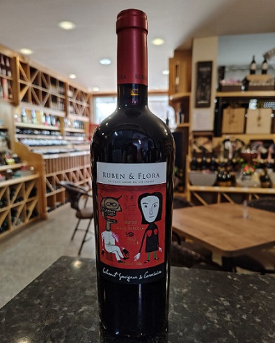 Vinho Chileno Ruben & Flora Cabernet Sauvignon Carmenere 750ml - Imagem 2
