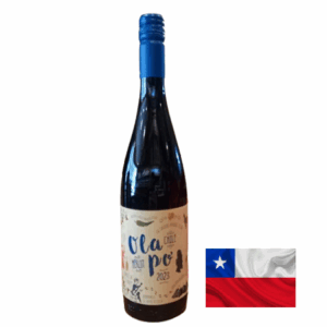 Vinho Chileno Merlot Ola Pô 2023 750ml