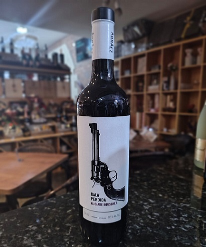 Vinho Bala Perdida Alicante Bouschet 750ml - Imagem 2