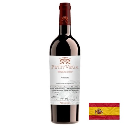 Vinho Espanhol petit Vega 8 meses Ribera Del Duero Tinto 750ml