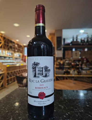 Vinho Roc La Gravière Bordeaux 750ml - Imagem 2