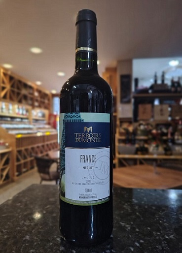 Vinho Tinto Terroirs du Monde Pays d'Oc Merlot - Imagem 2