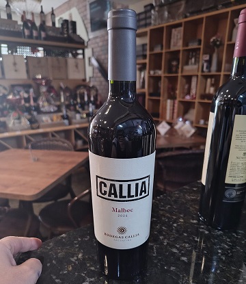 Vinho Tinto Argentino Callia Malbec 750ml - Imagem 2
