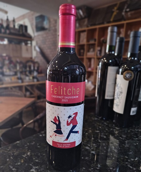 Vinho Tinto Cabernet Sauvignon Felitche 750ml - Imagem 2