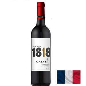 Vinho Tinto Francês Le Rouge 1818 Calvet 750ml