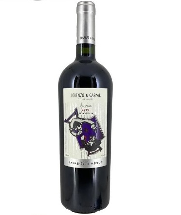 Vinho Tinto Lorenzo & Gaspar Gran Wine of Chile Reserva Carmenérè & Merlot 750ml G G