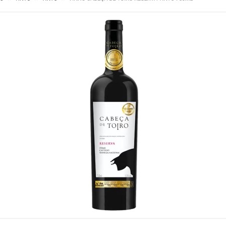 Vinho Tinto Português Cabeça de Toiro Reserva 750ml
